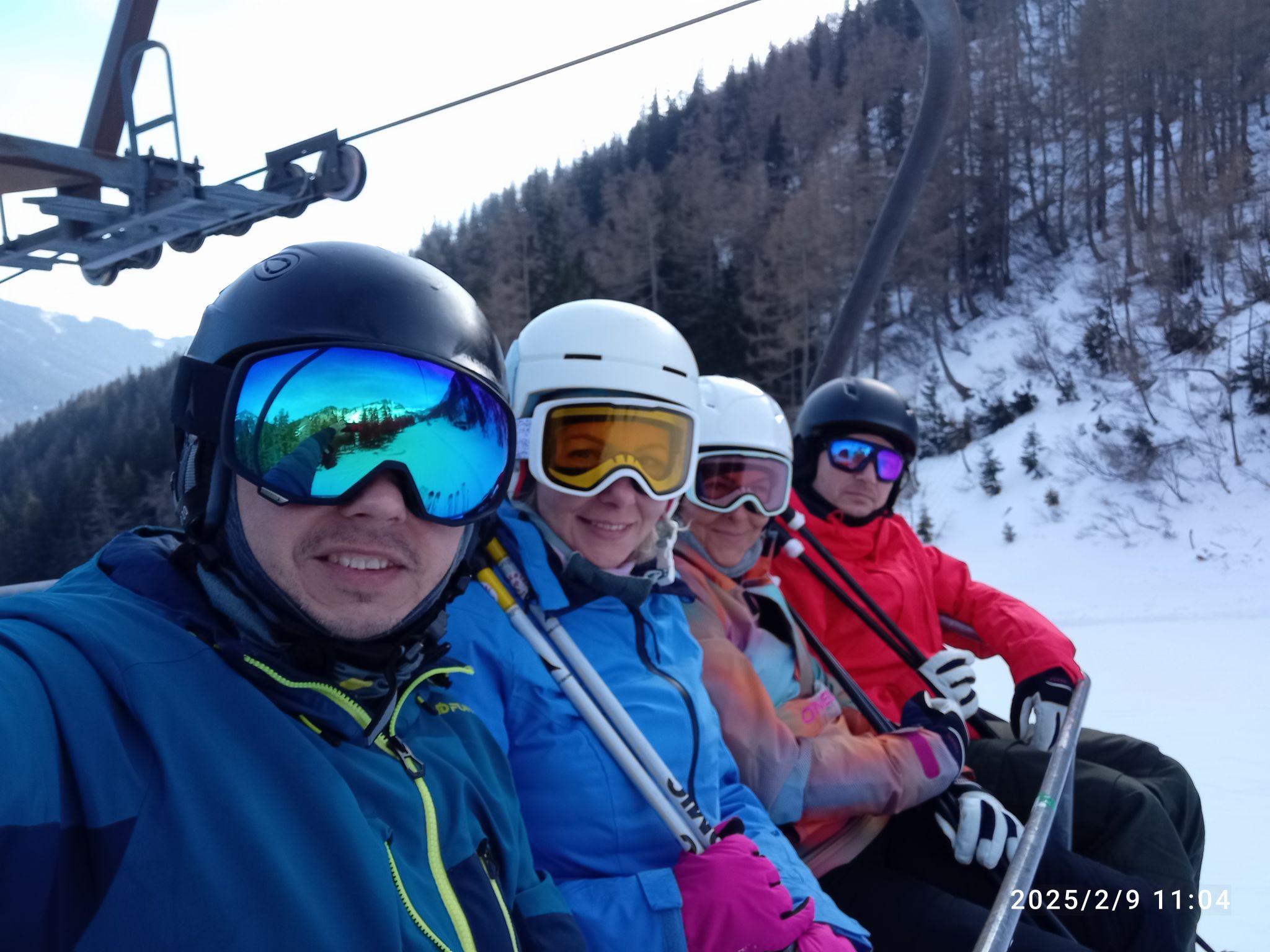 több napos sítábor